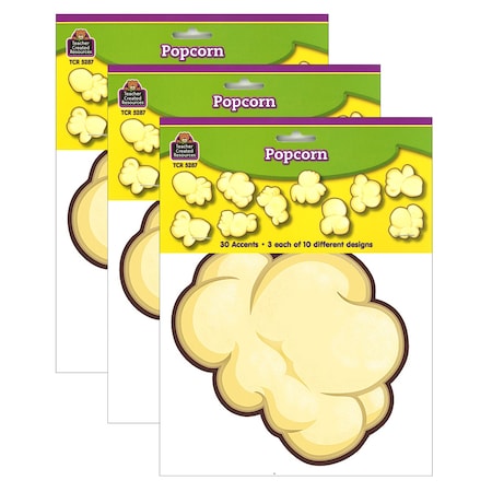 Teacher Created Resources Popcorn Accents, 30 Pieces, PK3 TCR5287